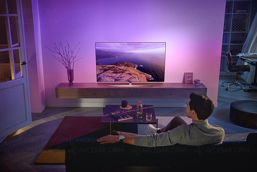 TV Philips OLED807&nbsp;: dalle Oled EX, P5&nbsp;Gen6, Game Bar, DTS Play‑Fi, Imax&nbsp;Enhanced…