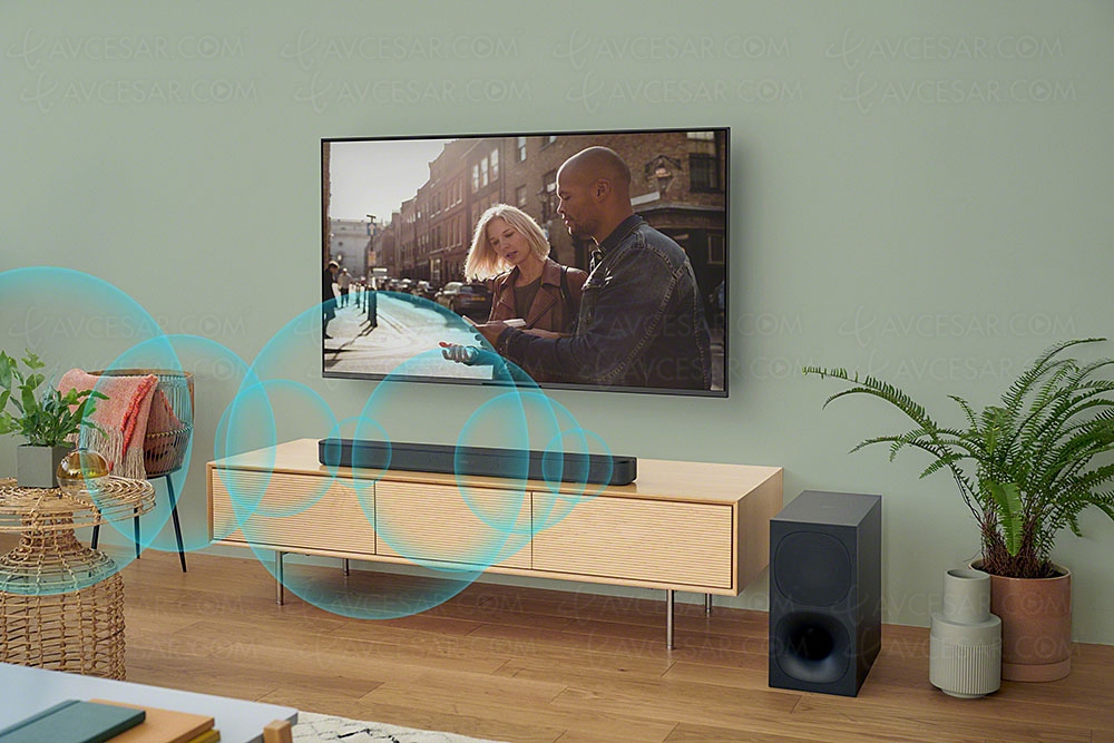 Sony HT‑S400, barre de son&nbsp;2.1 Bluetooth&nbsp;5.0
