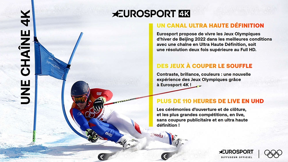 Jeux Olympiques d'hiver de Pékin&nbsp;2022 en&nbsp;Ultra&nbsp;HD&nbsp;4K&nbsp;HDR