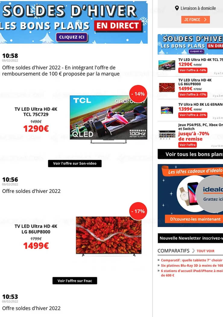 bons-plan-2022-selection-promos-avcesar-com-du-06-02-nombreuses-offres-tv-oled-tv-led-4k-8k-smartphones