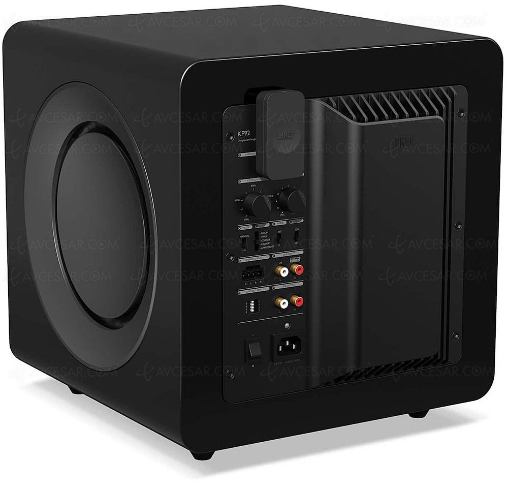 Test caisson de basses Kef&nbsp;KF92, en&nbsp;ligne