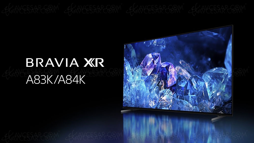 Sony&nbsp;A83K&nbsp;: mise à jour référence TV&nbsp;Oled Sony&nbsp;A80K 55'', 65''&nbsp;et&nbsp;77''