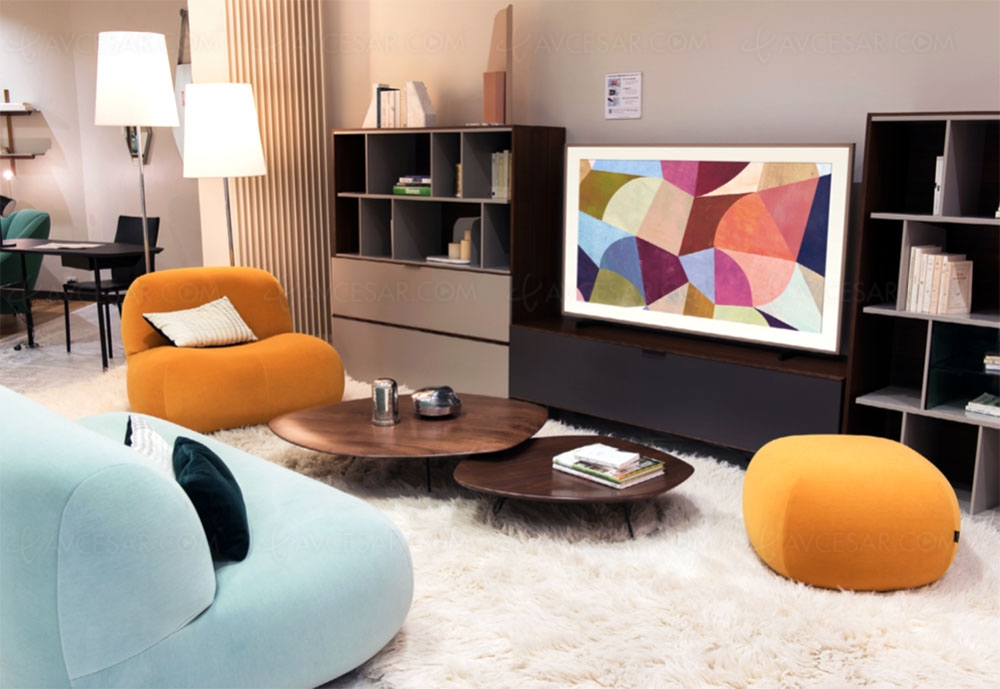 Cinna affiche les TV lifestyle Samsung dans ses&nbsp;showrooms