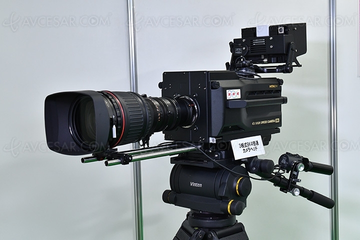 Caméra Ultra&nbsp;HD 8K à&nbsp;240&nbsp;images/seconde par&nbsp;NHK