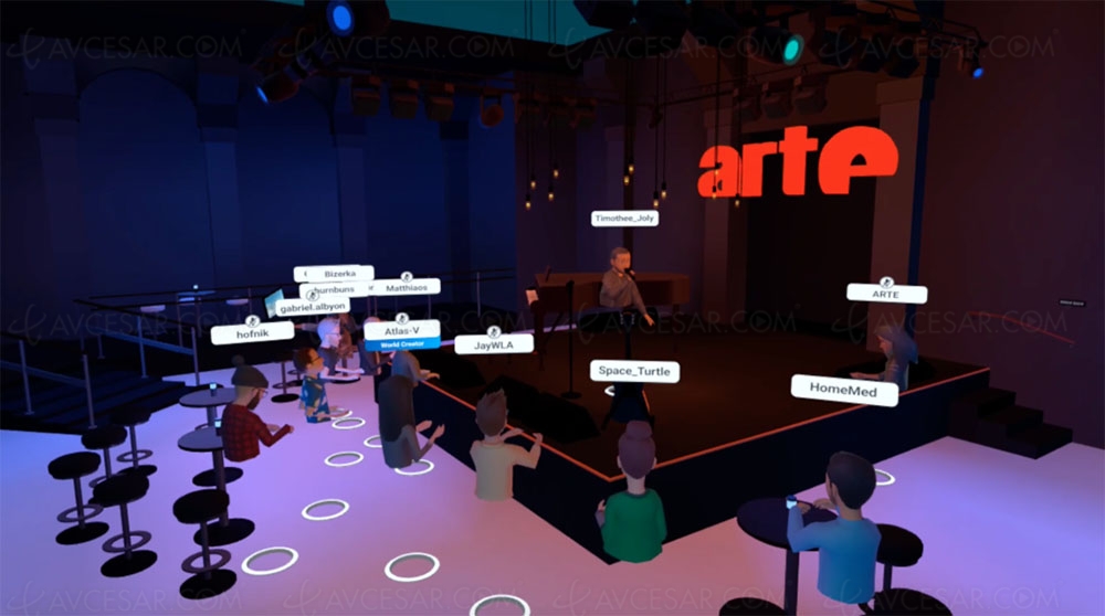 Arte en avant-première dans le Métavers, «&nbsp;on&nbsp;teste&nbsp;»