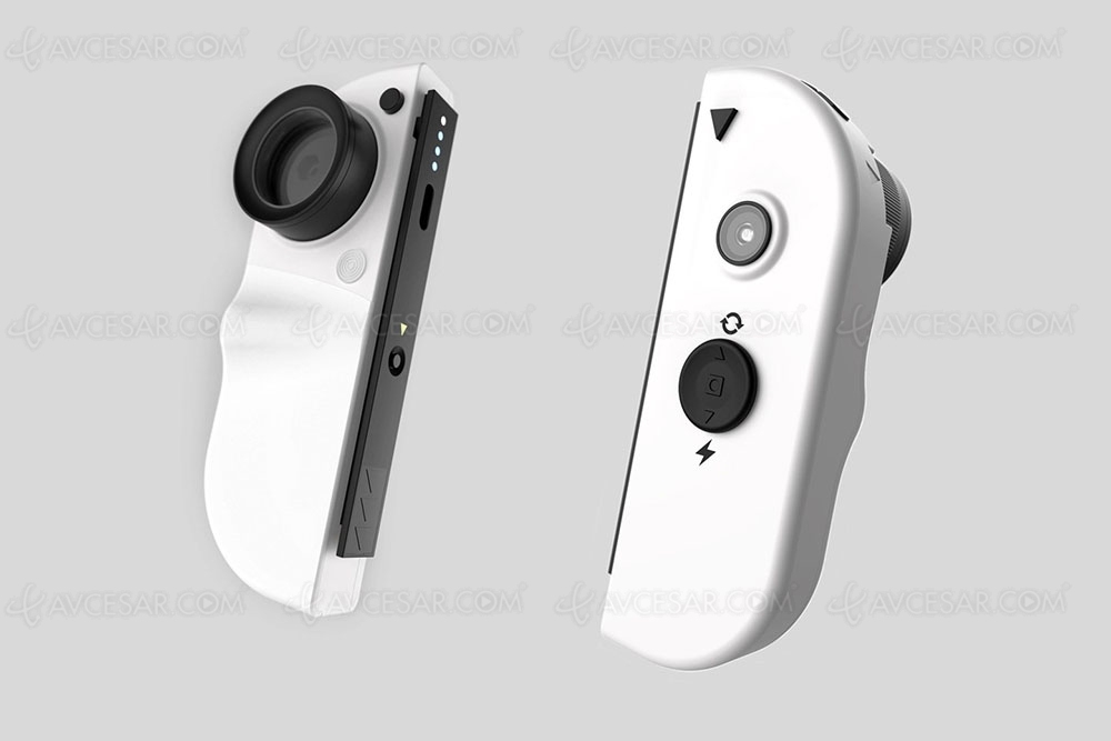 Joycon «&nbsp;caméra&nbsp;» pour la Nintendo Switch&nbsp;(concept)