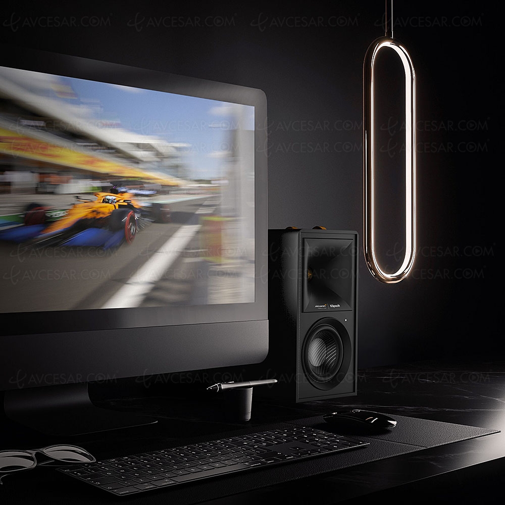Klipsch The Fives édition McLaren&nbsp;Racing, nouvelles enceintes bibliothèques actives et&nbsp;Bluetooth