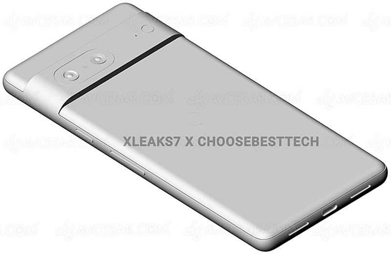 Google Pixel 7, premières&nbsp;images