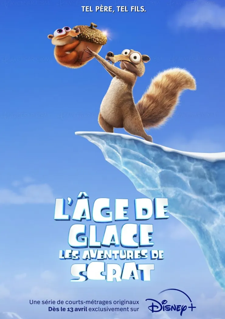 L’âge de glace : le retour amer de Scrat le 13 avril dans une mini-série Disney+