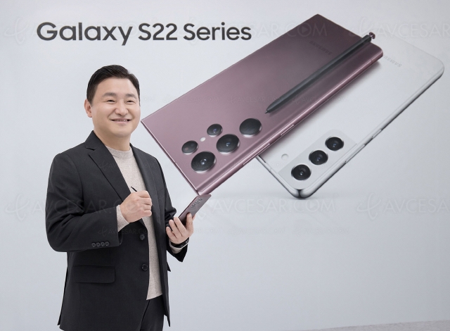 Samsung Galaxy S22 Ultra 5G : écran 6,8'' 120 Hz, HDR10+, 5G, capteur 108 Mpxls et captation 8K