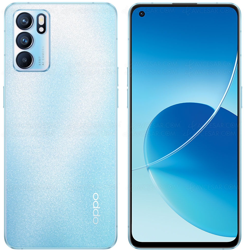 Test smartphone Oppo Reno6 5G,&nbsp;en&nbsp;ligne