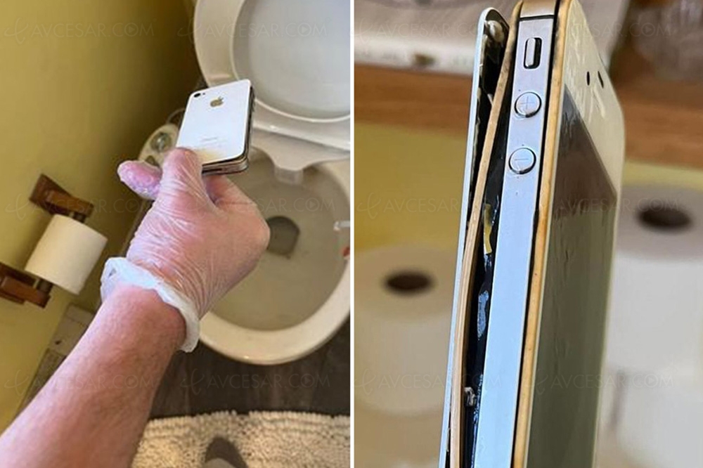 Dix ans plus tard, elle retrouve son iPhone dans… les&nbsp;toilettes