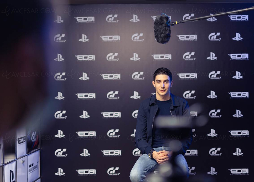 Esteban Ocon, ambassadeur de Gran Turismo&nbsp;7 PS4/PS5&nbsp;en&nbsp;France