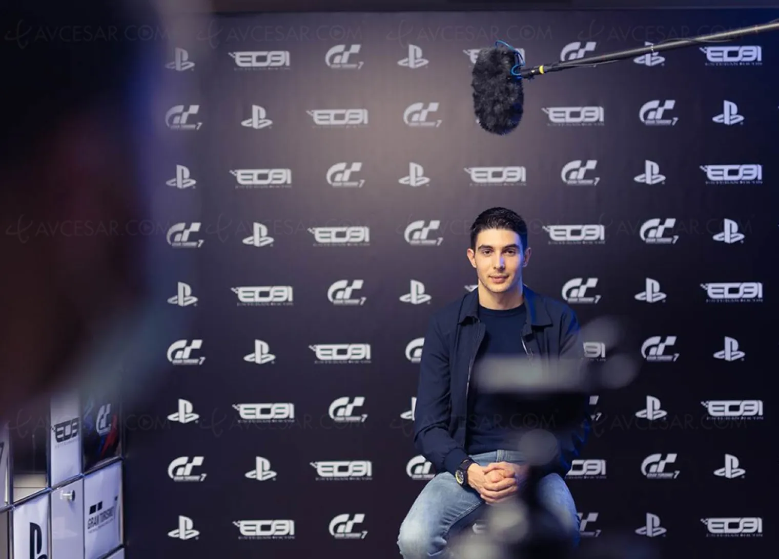 Esteban Ocon, ambassadeur de Gran Turismo 7 PS4/PS5 en France