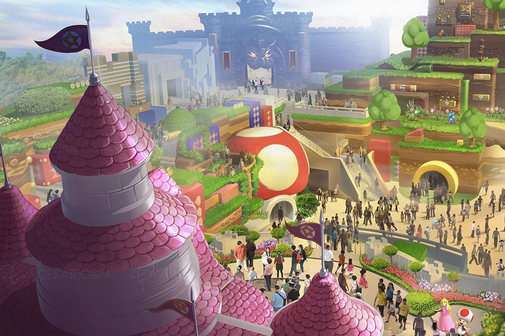 Parc d’attractions Nintendo aux USA en 2023&nbsp;: entrez dans le royaume&nbsp;Champignon