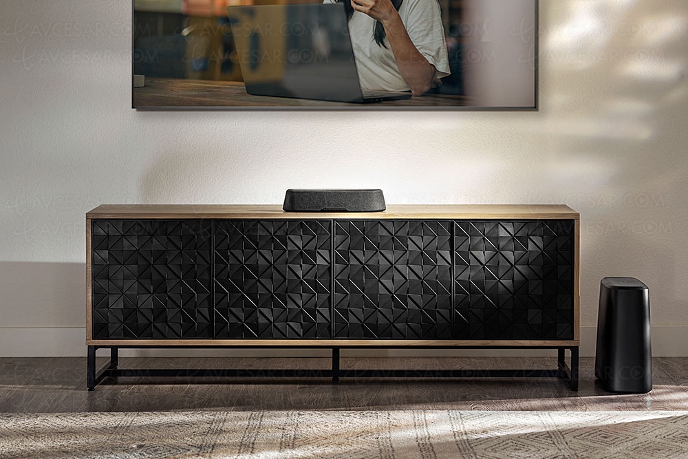 MagniFi Mini AX, mais elle fait le&nbsp;maximum&nbsp;: barre sonore 3.1 Dolby&nbsp;Atmos, DTS:X, AirPlay&nbsp;2 et&nbsp;Chromecast