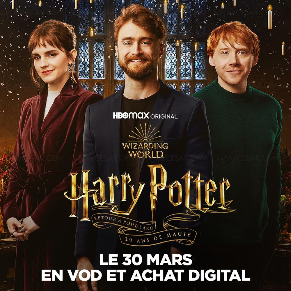 Harry Potter retour à Poudlard&nbsp;: disponible aujourd'hui en VOD&nbsp;et&nbsp;digital