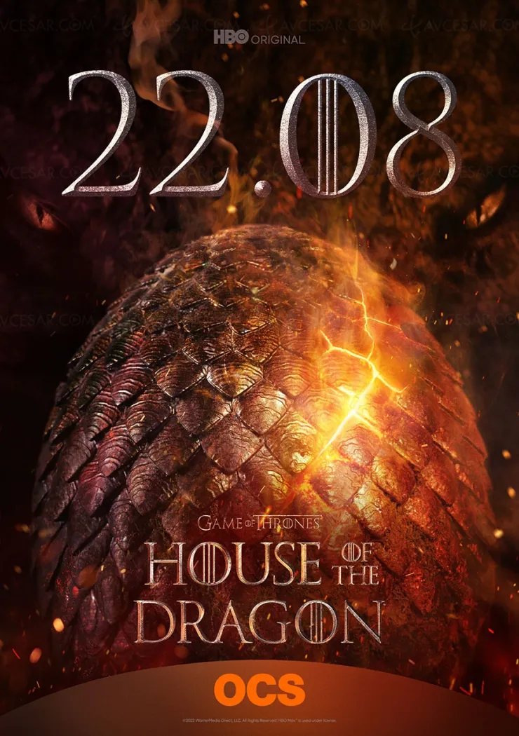 House of the Dragon, dès le 22 août en simultané US à 3 heures du matin