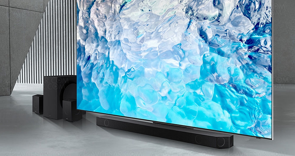 Samsung HW‑Q990B, barre de son Dolby&nbsp;Atmos 11.1.4/DTS:X et&nbsp;Q‑Symphony&nbsp;2.0
