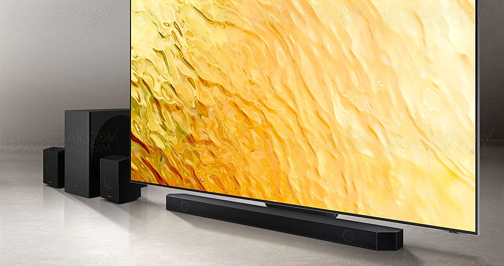 Samsung HW‑Q930B, barre de son Dolby Atmos&nbsp;9.1.4/DTS:X et&nbsp;Q‑Symphony&nbsp;2.0