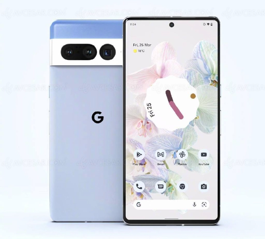 Nouvelles images du Google Pixel&nbsp;7&nbsp;Pro