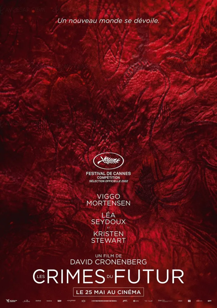 Énorme bande-annonce des Crimes du futur de Cronenberg, en compét à Cannes