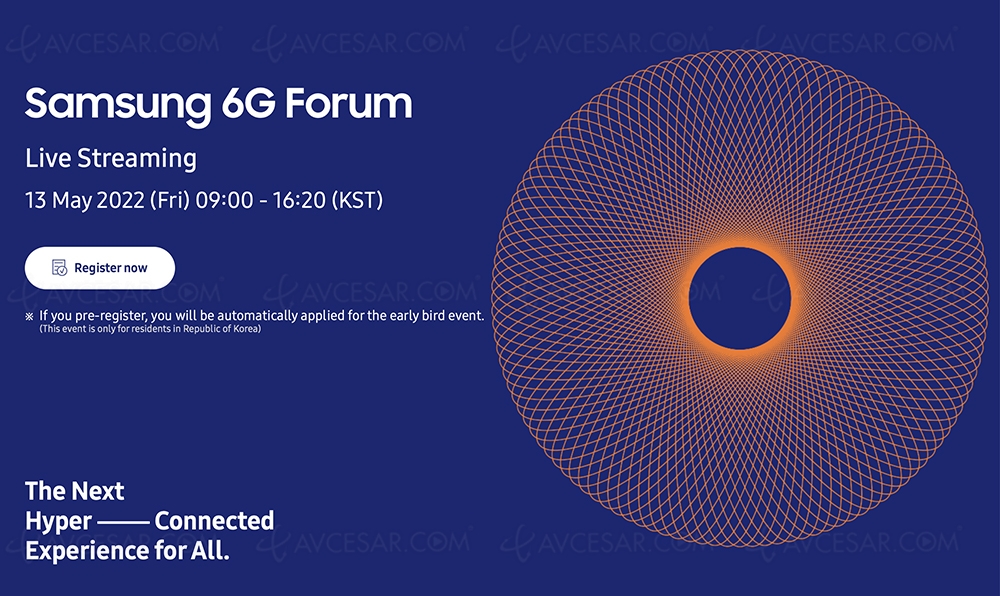 Samsung lance le premier&nbsp;forum&nbsp;6G