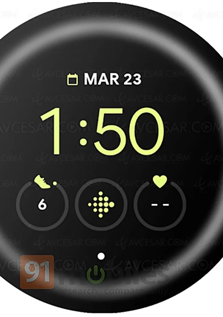 google-pixel-watch-nouvelle-image-et-infos-fuitees