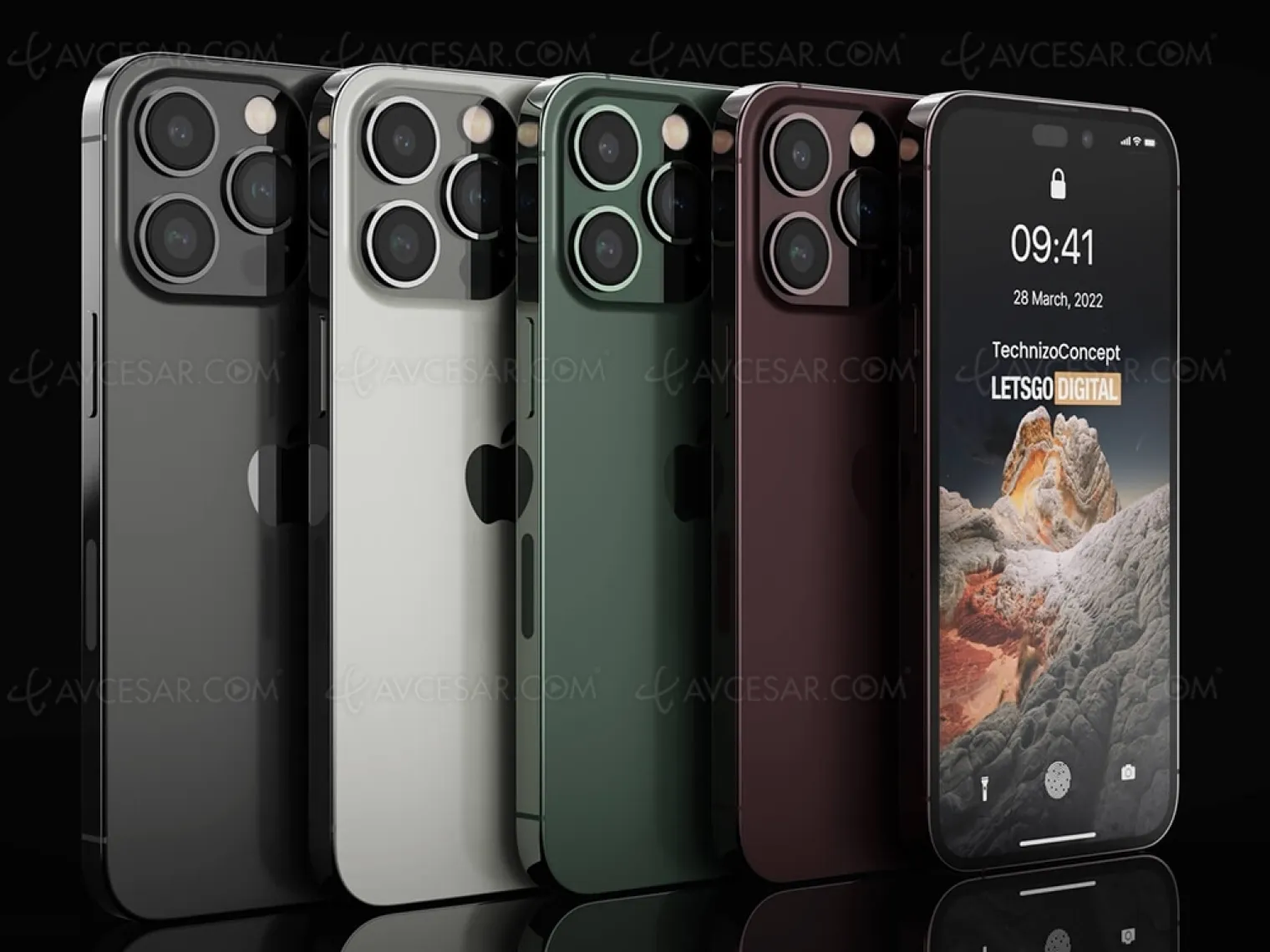 iPhone 14 et iPhone 14 Pro : les différences