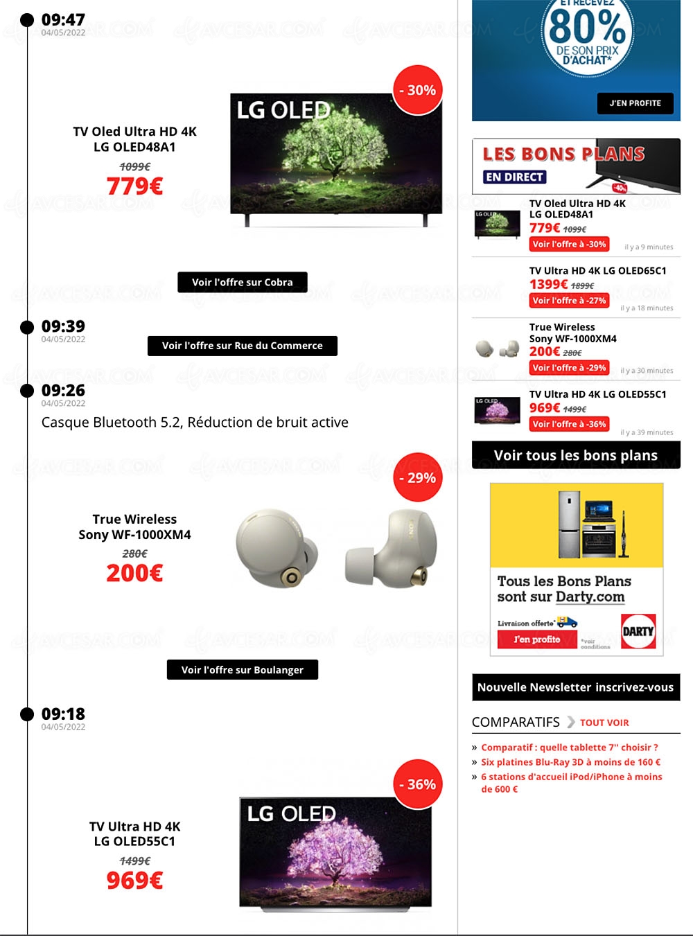 French Days 2022, bons plans à découvrir en&nbsp;live