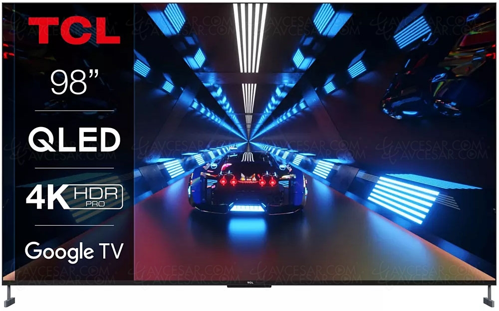 French Days 2022 > TV Ultra&nbsp;HD 4K TCL&nbsp;98C735 (98'',&nbsp;216&nbsp;cm) à&nbsp;5&nbsp;391&nbsp;€, soit&nbsp;&#8209;23% ou&nbsp;&#8209;1&nbsp;608&nbsp;€ de&nbsp;remise
