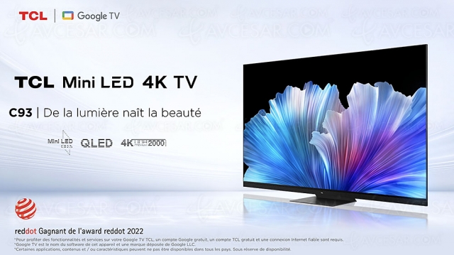 TV Mini LED QLED TCL 2022 : plus grand, plus vite, plus beau !