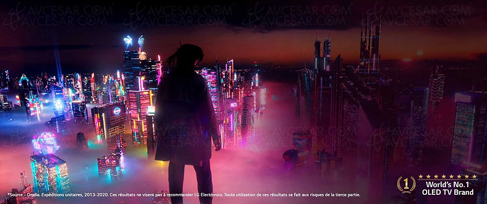 Livraison TV Oled&nbsp;LG, premier trimestre 2022&nbsp;record