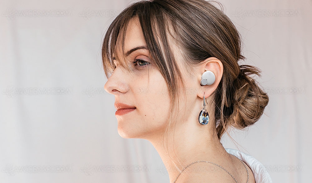 Yamaha TW‑E7B&nbsp;: True Wireless, IPX5, réduction de bruit active, Advanced Listening&nbsp;Care…
