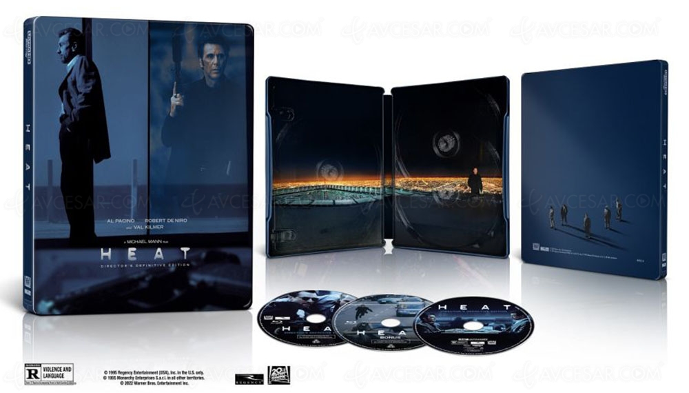 Heat 4K&nbsp;Ultra&nbsp;HD, nouveau visuel Steelbook, infos et date de&nbsp;sortie