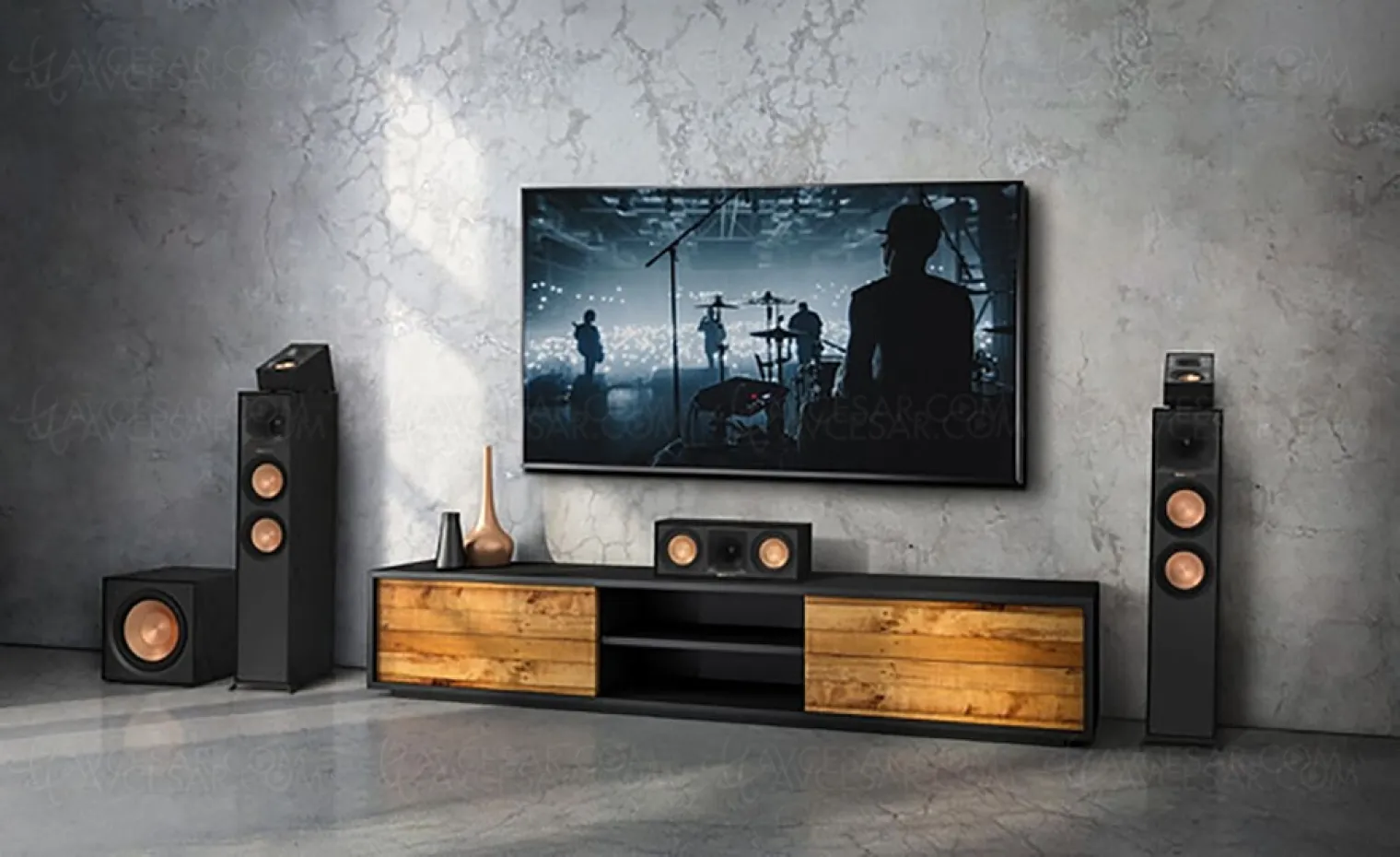 klipsch-reference-base-2022-10-nouvelles-enceintes-colonnes-bibliotheques-dolby-atmos-centrales-et-caissons-de-basses
