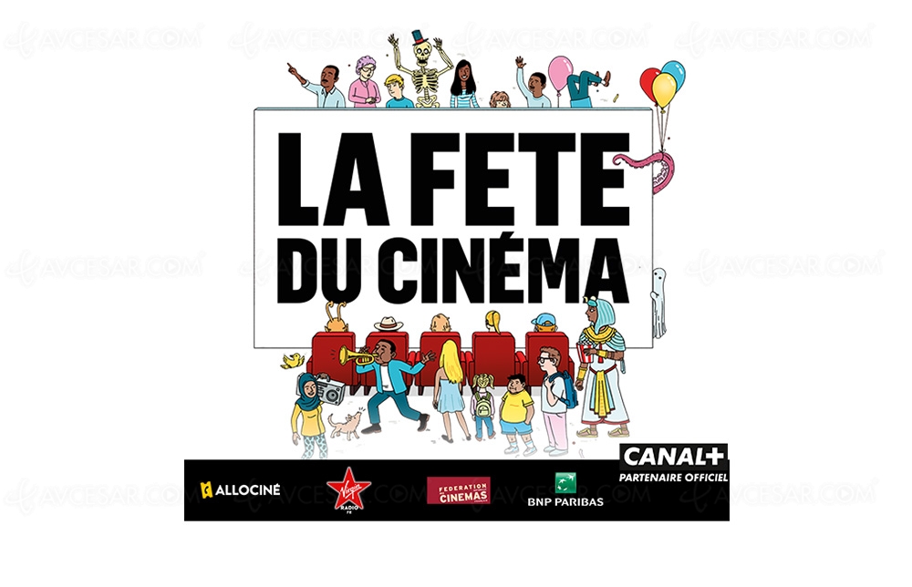 Fête du cinéma 2022 du&nbsp;3 au&nbsp;6&nbsp;juillet&nbsp;2022