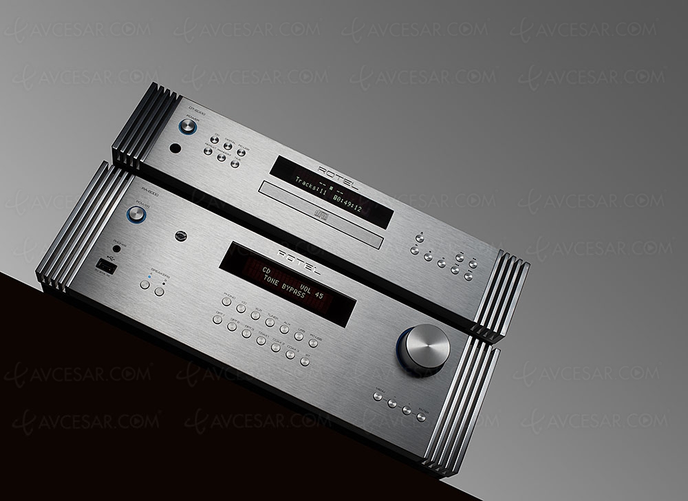 Rotel DT-6000, Dac USB 384&nbsp;kHz/32&nbsp;bits +&nbsp;lecteur CD&nbsp;audio
