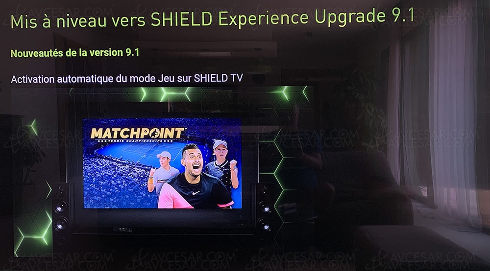 Mise à jour nVidia Shield Experience&nbsp;9.1&nbsp;: ALLM +&nbsp;liste des corrections de&nbsp;bugs