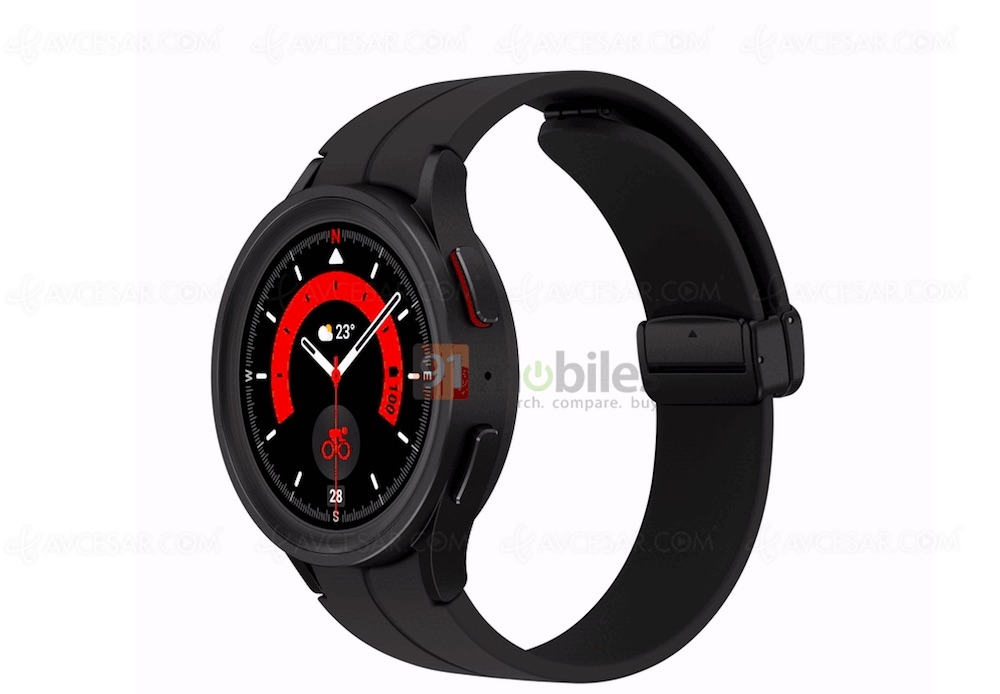 Samsung Galaxy Watch&nbsp;5/Watch&nbsp;5 Pro, premières&nbsp;images
