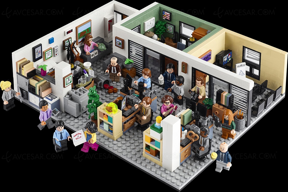 The Office&nbsp;: kit Lego culte pour&nbsp;série&nbsp;culte