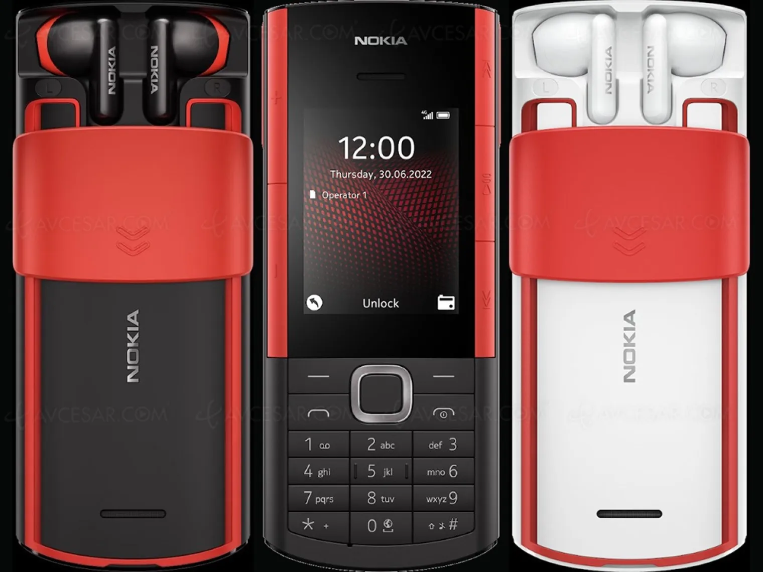 mobile-nokia-5710-xpressaudio-avec-ecouteurs-true-wireless-integres