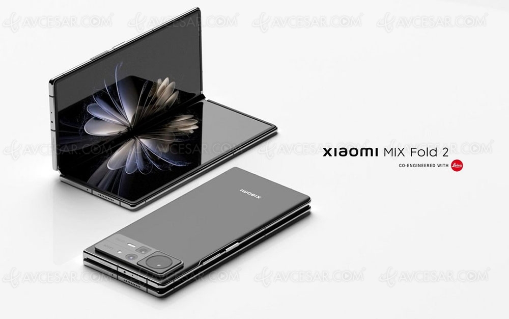 Xiaomi Mix Fold&nbsp;2, smartphone pliable le&nbsp;plus fin&nbsp;au&nbsp;monde