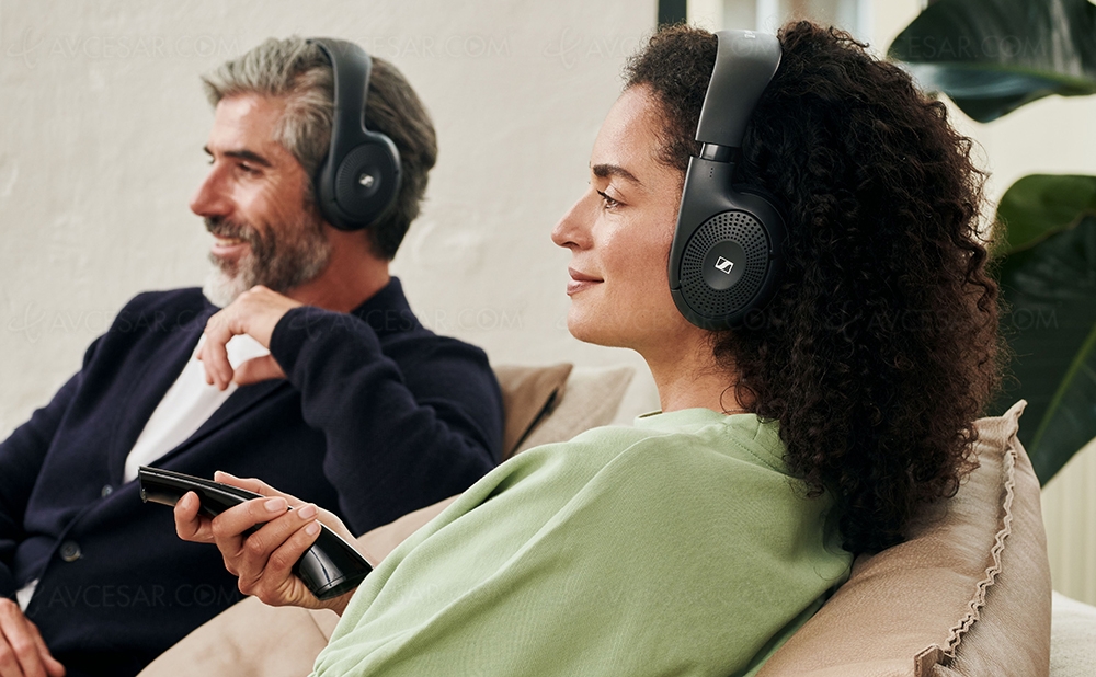 Sennheiser RS 120‑W, casque audio pour regarder la&nbsp;télévision&nbsp;tranquille