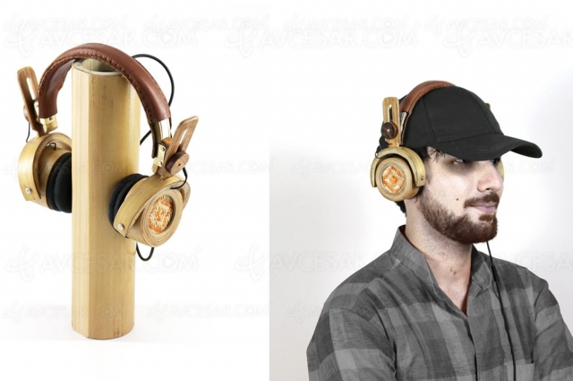 Bambass, le casque audio écolo en bambou (concept)