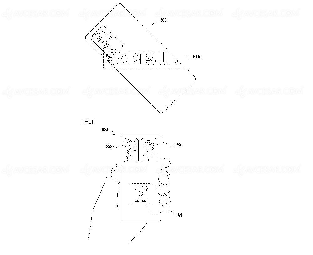 Un écran devant, un écran derrière pour le futur smartphone&nbsp;Samsung