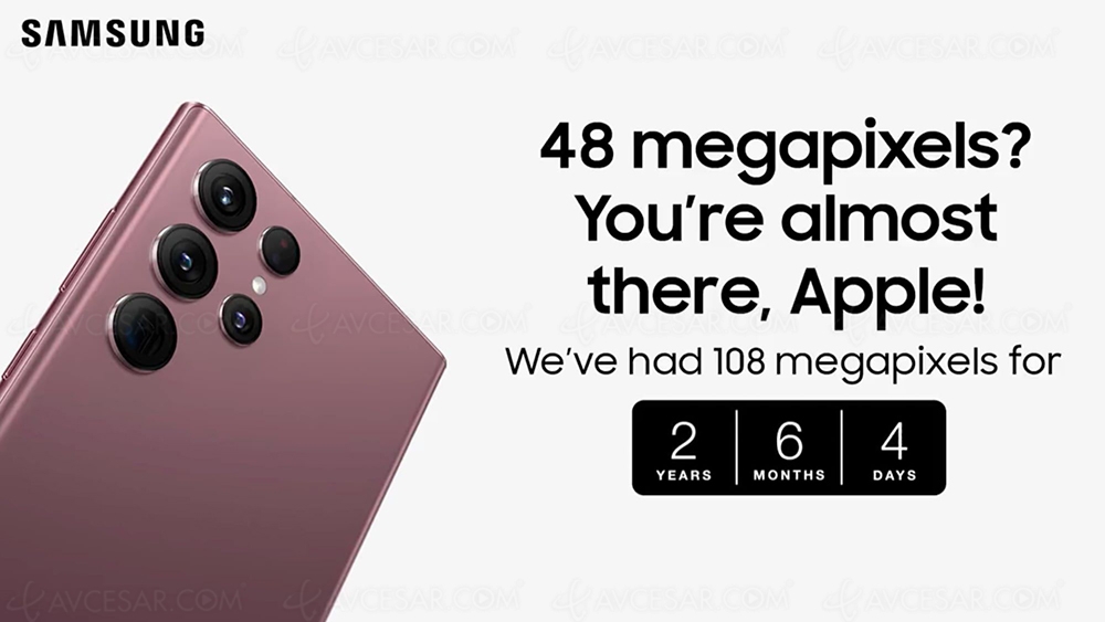 Samsung se moque (encore et encore) de&nbsp;l’iPhone&nbsp;14&nbsp;!