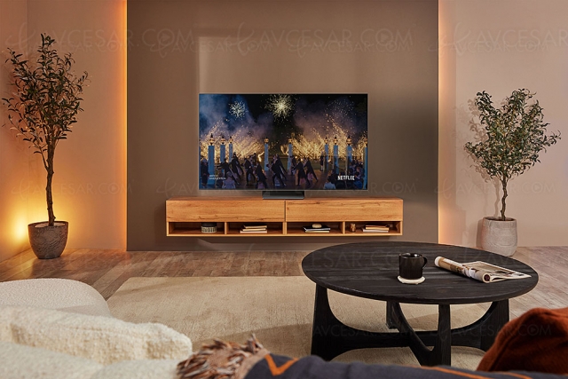 Test TV Oled Ultra HD 4K Samsung QE55S95B, en ligne