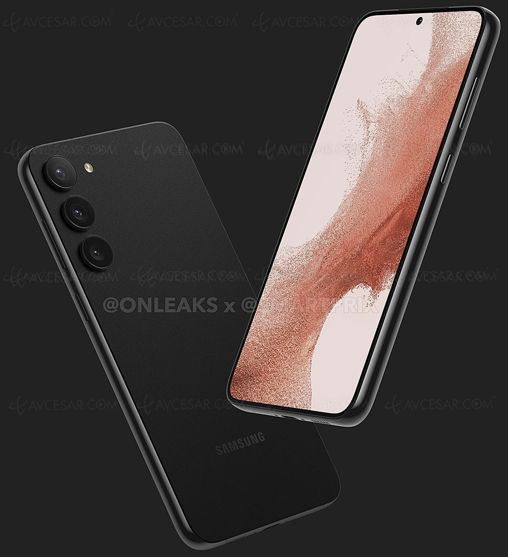 Samsung Galaxy S23+, premières&nbsp;images