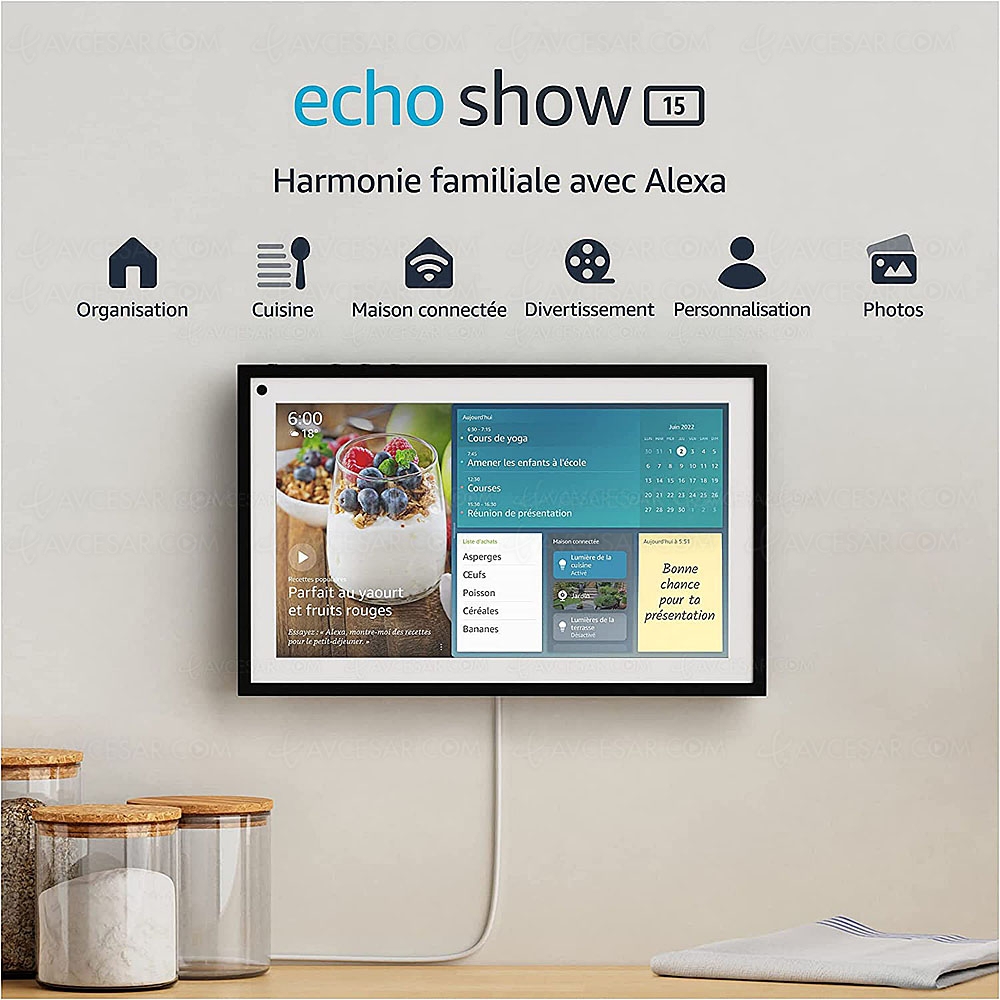 Fire TV arrive sur Echo&nbsp;Show&nbsp;15